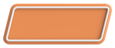 Üç boyutlu düğme. Boş tuş. 3B illüstrasyon.