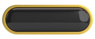 Üç boyutlu düğme. Boş tuş. 3B illüstrasyon.