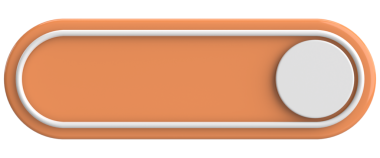 Üç boyutlu düğme. Boş tuş. 3B illüstrasyon.