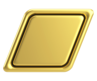 Üç boyutlu düğme. Boş tuş. 3B illüstrasyon.