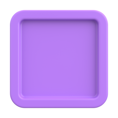 Üç boyutlu düğme. Boş tuş. 3B illüstrasyon.