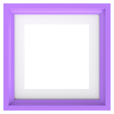 Resim çerçevesi. 3 boyutlu çerçeve. 3B illüstrasyon.