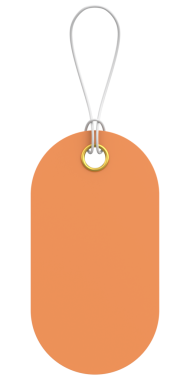 Fiyat etiketi Fiyat etiketi 3B illüstrasyon.