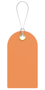 Fiyat etiketi Fiyat etiketi 3B illüstrasyon.