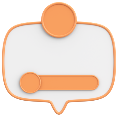 Profil kutusu. Sosyal medya profili. 3B illüstrasyon.