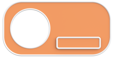 Profil kutusu. Sosyal medya profili. 3B illüstrasyon.