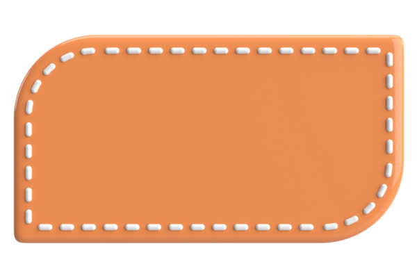 Fiyat etiketi Fiyat etiketi 3B illüstrasyon.