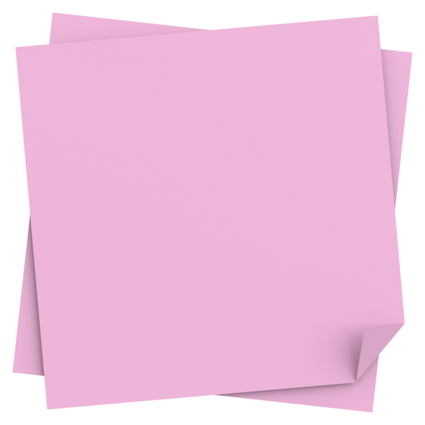 Üç boyutlu not defteri. Yapışkan bir not. 3B illüstrasyon.