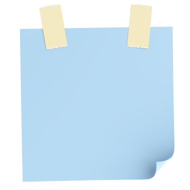 Üç boyutlu not defteri. Yapışkan bir not. 3B illüstrasyon.