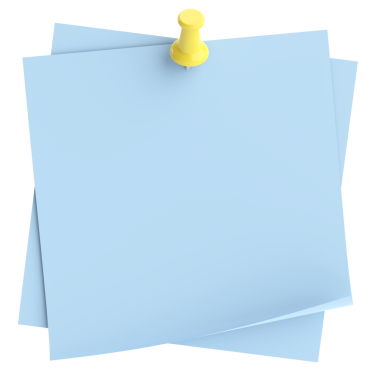 Üç boyutlu not defteri. Yapışkan bir not. 3B illüstrasyon.