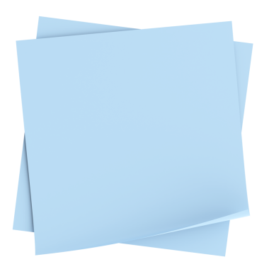 Üç boyutlu not defteri. Yapışkan bir not. 3B illüstrasyon.