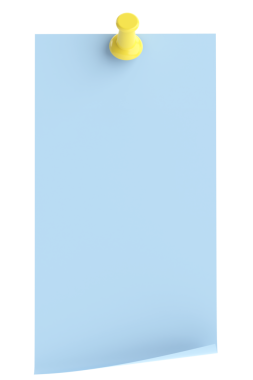 Üç boyutlu not defteri. Yapışkan bir not. 3B illüstrasyon.