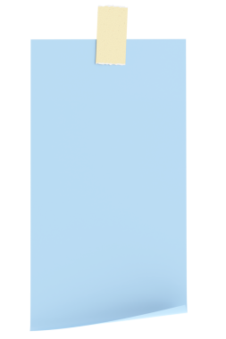 Üç boyutlu not defteri. Yapışkan bir not. 3B illüstrasyon.