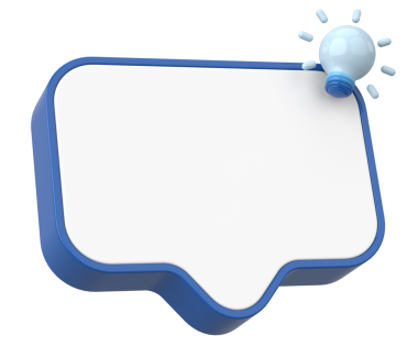 Etkileşimli ipuçları. Hızlı ipuçları. 3B illüstrasyon.