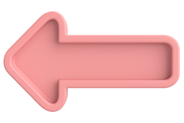 Önceki düğme. Arka düğme. 3B illüstrasyon.