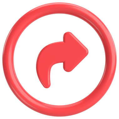 Paylaş düğmesi. Simgeyi paylaş. 3B illüstrasyon.