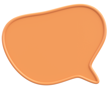 Konuşma balonu. Mesaj kutusu. 3B illüstrasyon.