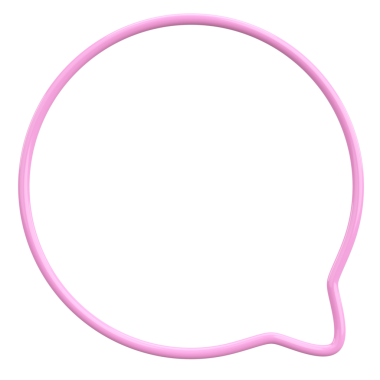 Konuşma balonu. Mesaj kutusu. 3B illüstrasyon.