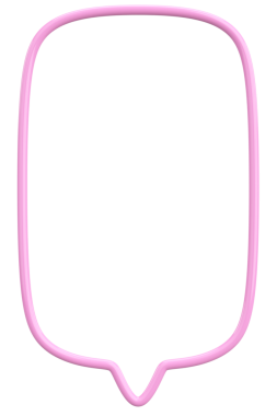 Konuşma balonu. Mesaj kutusu. 3B illüstrasyon.