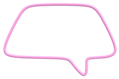 Konuşma balonu. Mesaj kutusu. 3B illüstrasyon.