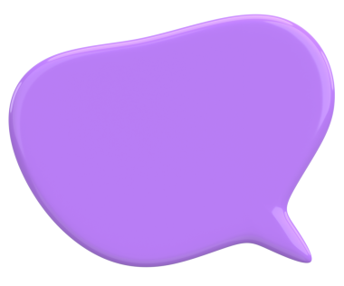 Konuşma balonu. Mesaj kutusu. 3B illüstrasyon.