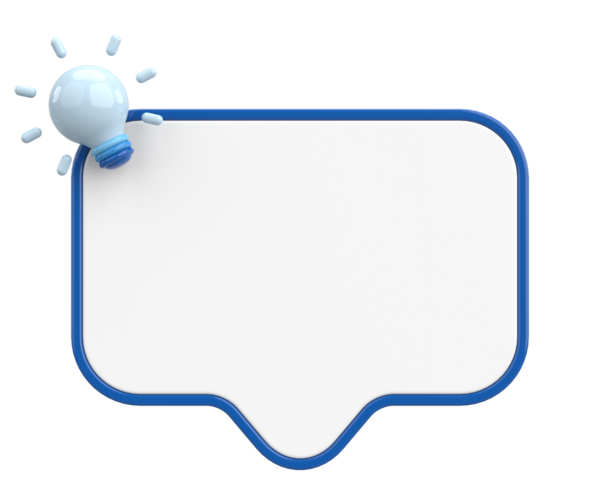 Etkileşimli ipuçları. Hızlı ipuçları. 3B illüstrasyon.