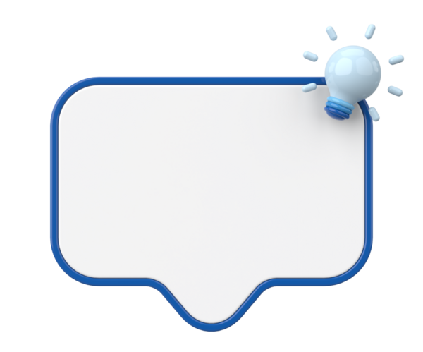 Etkileşimli ipuçları. Hızlı ipuçları. 3B illüstrasyon.