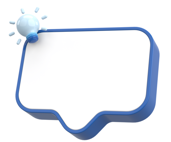 Etkileşimli ipuçları. Hızlı ipuçları. 3B illüstrasyon.