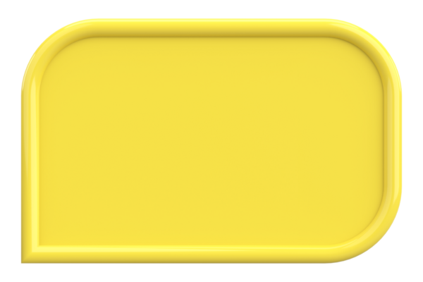 Fiyat etiketi Mesaj kutusu. 3B illüstrasyon.