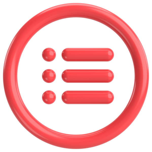 Üç bar menüsü. Hamburger menüsü. 3B illüstrasyon.