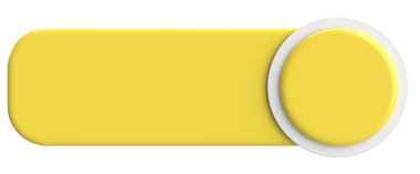 Üç boyutlu düğme. Boş tuş. 3B illüstrasyon.