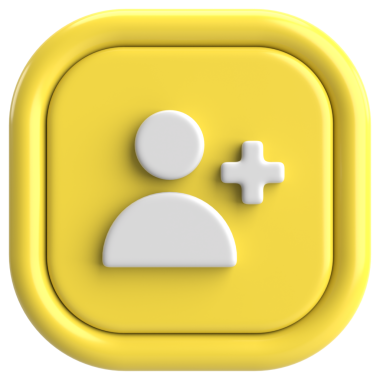 Üç boyutlu takip tuşu. 3B illüstrasyon.