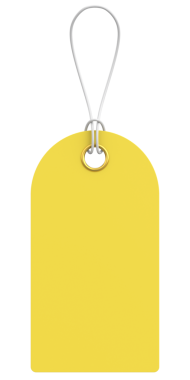 Fiyat etiketi Fiyat etiketi 3B illüstrasyon.