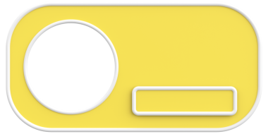 Profil kutusu. Sosyal medya profili. 3B illüstrasyon.