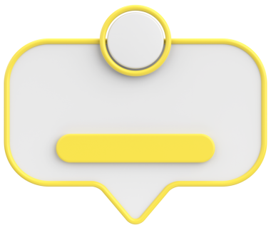 Profil kutusu. Sosyal medya profili. 3B illüstrasyon.