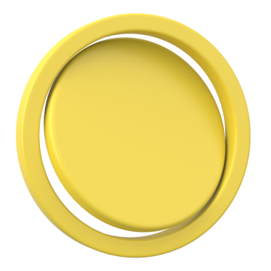 Üç boyutlu etiket. Kişi Etiketi. 3B illüstrasyon.