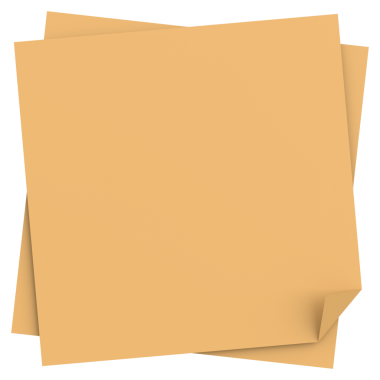 Üç boyutlu not defteri. Yapışkan bir not. 3B illüstrasyon.