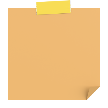 Üç boyutlu not defteri. Yapışkan bir not. 3B illüstrasyon.