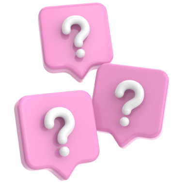 Soru işareti işareti. 3B illüstrasyon.