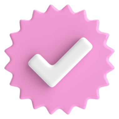 3 boyutlu onay kutusu. İşaretle. 3B illüstrasyon.