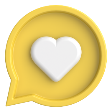 Düğme gibi. İkon gibi. 3B illüstrasyon.