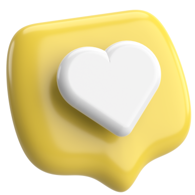 Düğme gibi. İkon gibi. 3B illüstrasyon.