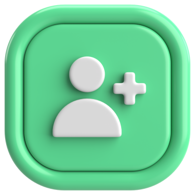 Üç boyutlu takip tuşu. 3B illüstrasyon.