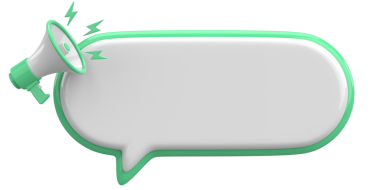 Üç boyutlu uyarı kutusu. 3B illüstrasyon.