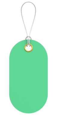 Fiyat etiketi Fiyat etiketi 3B illüstrasyon.