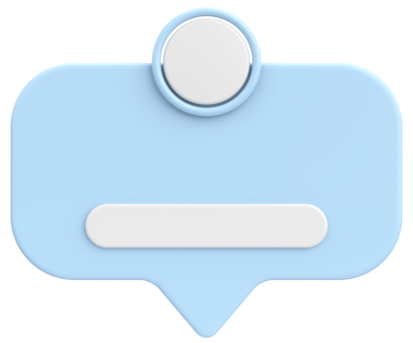 Profil kutusu. Sosyal medya profili. 3B illüstrasyon.