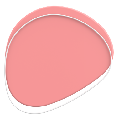 Üç boyutlu Blob. Soyut Metin Kutusu. 3B illüstrasyon.