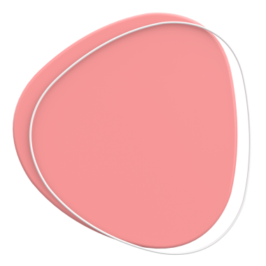 Üç boyutlu Blob. Soyut Metin Kutusu. 3B illüstrasyon.