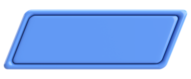 Üç boyutlu düğme. Boş tuş. 3B illüstrasyon.