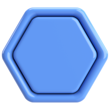 Üç boyutlu düğme. Boş tuş. 3B illüstrasyon.